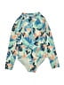Old Navy Print Blue One Piece Swimsuit Size 5T - photo 1