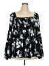 Torrid Black Long Sleeve Blouse Size 5X Plus (6) - photo 1