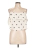 Divided by H&M Ivory Sleeveless Blouse Size 10 - photo 1