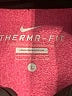 Nike 100% Polyester Pink Pullover Hoodie Size L - photo 7