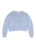 Crewcuts 100% Cotton Hearts Blue Pullover Sweater Size 6 - 7 - photo 1