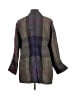 Liv 100% Polyester Plaid Purple Coat Size L - photo 2