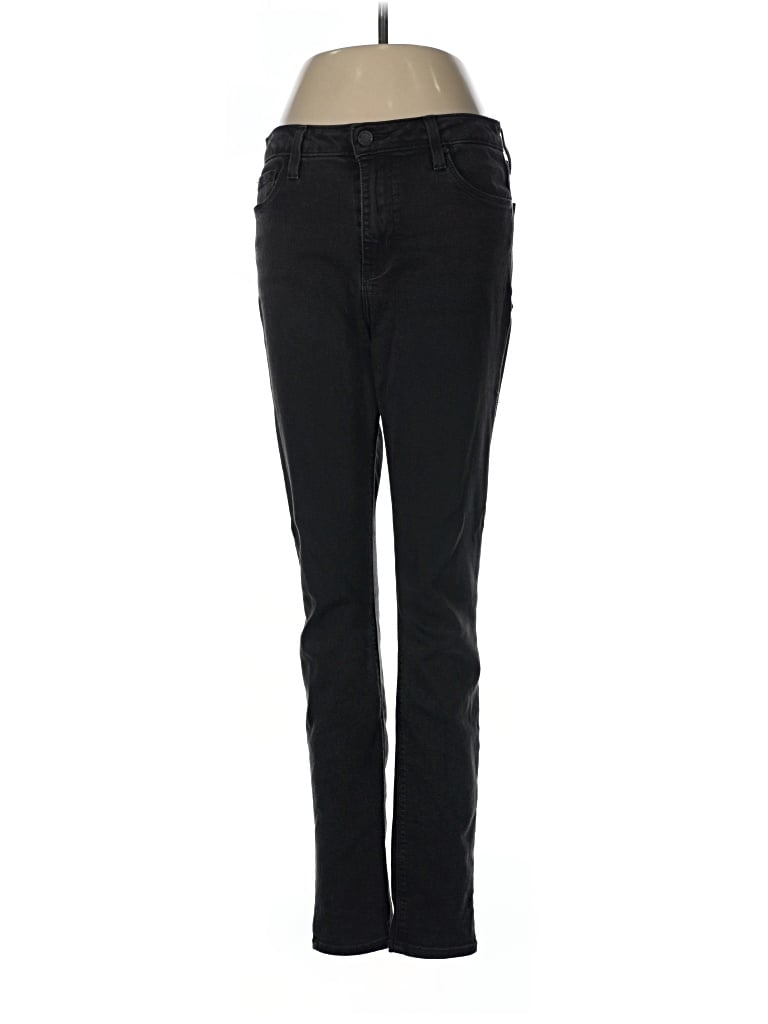 Pre-owned Just Black Jeans In Black