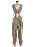 B Collection by Bobeau Solid Gray Jumpsuit Size S - photo 2
