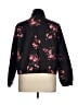 Shein Curve 100% Polyester Floral Black Track Jacket Size 16 Plus (2) - photo 2