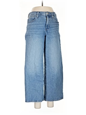 Madewell The Petite Perfect Vintage Wide-Leg Jean in Heathcote Wash (view 1)