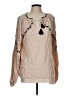 Knox Rose Tan Long Sleeve Blouse Size L - photo 1