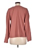Express Burgundy Long Sleeve Blouse Size M - photo 2