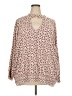 Torrid Floral Ivory 3/4 Sleeve Blouse Size 5X Plus (5) - photo 1