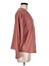 Express Burgundy Long Sleeve Blouse Size M - photo 4