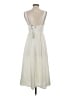 WeWoreWhat 100% Polyester Solid Ivory Casual Dress Size S - photo 2