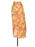 VICI 100% Polyester Orange Casual Skirt Size L - photo 2
