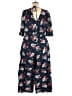 Wrapper Blue Jumpsuit Size 1X - photo 2