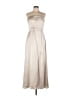 Amsale 100% Polyester Ivory Cocktail Dress Size 12 - photo 1