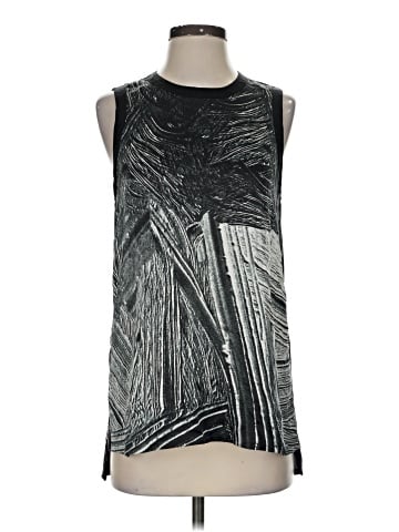 Helmut Lang Sleeveless Silk Top (view 1)