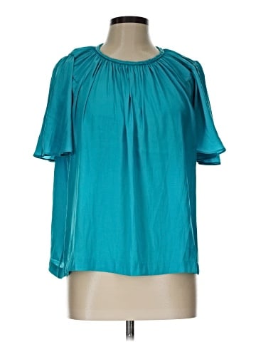 Rose + Olive Short Sleeve Blouse (view 1)