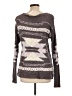 Mudd 100% Cotton Print Brown Pullover Sweater Size L - photo 2