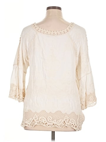 Spiaggia Dolce 3/4 Sleeve Blouse (view 2)
