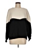 River Island Color Block Black Pullover Sweater Size M - photo 1