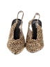 Assorted Brands 100% Leather Animal Print Gold Heels Size 9 - photo 2
