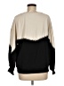 River Island Color Block Black Pullover Sweater Size M - photo 2
