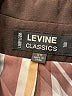 Larry Levine 100% Polyester Brown Blazer Size 14W - photo 6