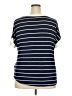 Honeyme Blue Short Sleeve Top Size XXL - photo 1