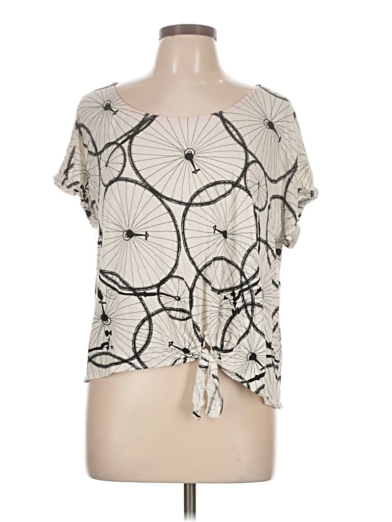 Pre-owned Jag Short Sleeve T-shirt In Ivory