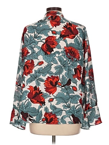 Ann Taylor Factory Long Sleeve Blouse (view 2)