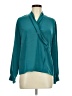 Barrie Pace 100% Polyester Teal Long Sleeve Blouse Size 6 - photo 1