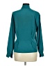 Barrie Pace 100% Polyester Teal Long Sleeve Blouse Size 6 - photo 2
