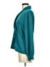 Barrie Pace 100% Polyester Teal Long Sleeve Blouse Size 6 - photo 5