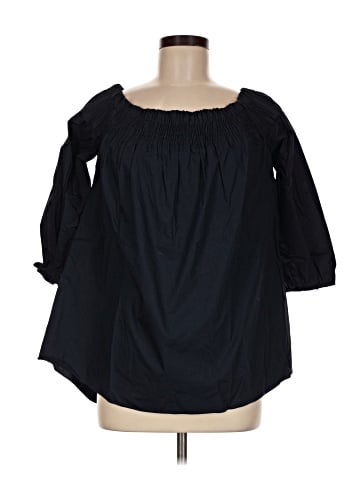 Do & Be 3/4 Sleeve Blouse (view 1)