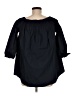Do & Be 100% Cotton Black 3/4 Sleeve Blouse Size M - photo 2