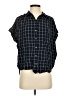 Madewell 100% Viscose Black Short Sleeve Blouse Size XS - photo 1