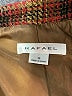 Rafael Plaid Brown Jacket Size 12 - photo 6