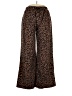 Unbranded Animal Print Brown Casual Pants Size XL - photo 1