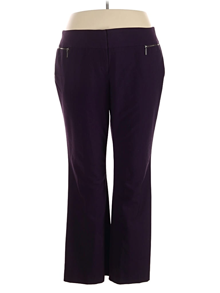 Pre-owned Worthington Active Pants In Purple
