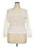 Talbots 100% Cotton White Pullover Sweater Size 2X Petite - photo 1