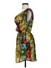 Snap 100% Polyester Print Green Cocktail Dress Size S - photo 5