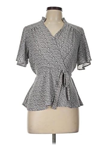 Monteau Short Sleeve Blouse (view 1)