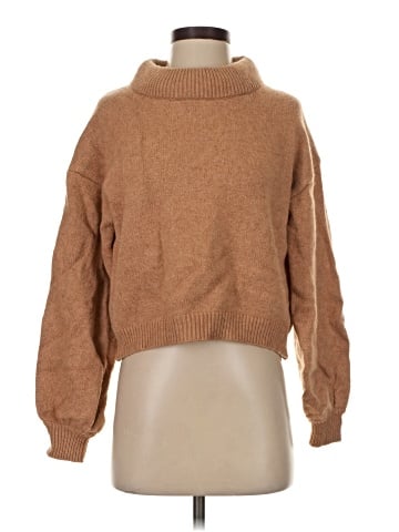 Something Navy Turtleneck Sweater (view 1)