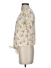 Madewell Floral Ivory Short Sleeve Blouse Size XXS - photo 5