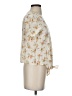 Madewell Floral Ivory Short Sleeve Blouse Size XXS - photo 4
