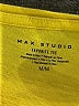 Max Studio Yellow Short Sleeve T-Shirt Size M - photo 7