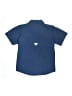 Columbia 100% Nylon Solid Blue Short Sleeve Button-Down Shirt Size 10 - 12 - photo 2