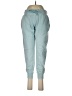 Weatherproof Solid Teal Track Pants Size M - photo 1