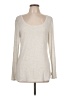 Max Studio Ivory Long Sleeve T-Shirt Size L - photo 1