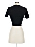 Zara Black Short Sleeve Turtleneck Size S - photo 2
