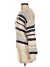 Madewell Stripes Ivory Grandover Bobble Pullover Sweater Size XS - photo 5